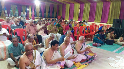 Large devotional gathering