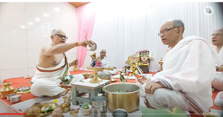 Puja ceremony