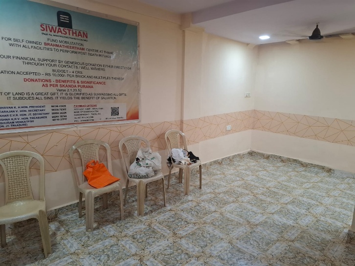 Prepared room at the centre